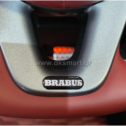 BRABUS ΣΗΜΑ ΓΙΑ ΤΙΜΟΝΙ ΜΑΥΡΟ ΑΣΗΜΙ
