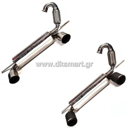 ΕΞΑΤΜΙΣΗ INOX SMART 453 ΜΕ AKRAPOVIC ΤΕΛΙΚΑ
