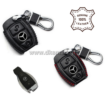 ΔΕΡΜΑΤΙΝΗ ΘΗΚΗ ΚΛΕΙΔΙΟΥ MERCEDES-BENZ ΔΙΠΛΟ ΚΟΥΜΠΙ