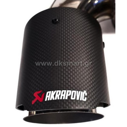 ΕΞΑΤΜΙΣΗ INOX SMART 453 ΜΕ AKRAPOVIC ΤΕΛΙΚΑ